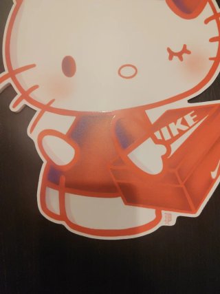 Cartel Hello Kitty x Nike
