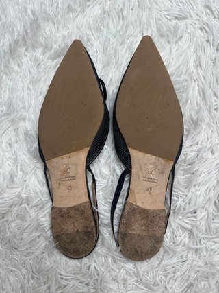 Sandalias Carolina Herrera Destalonados planos