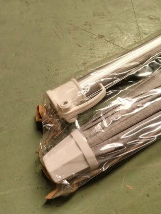 Sombrilla, Parasol Aluminio 240cm Gris UV50