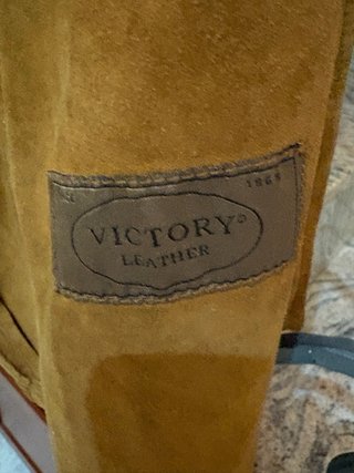 Giacca vera pelle scamosciata sfoderata vintage