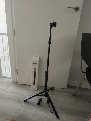 Trípode Pnitri para Smartphone/Cámara/GoPro