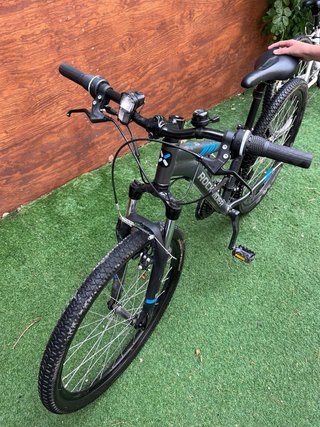 Bicicleta Rockrider Gris