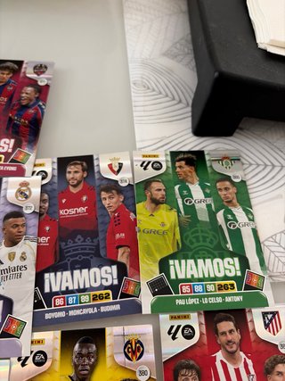 Lote cromos Panini Vamos
