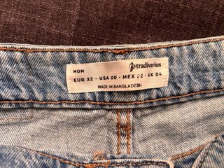 Shorts vaqueros Stradivarius Talla XS