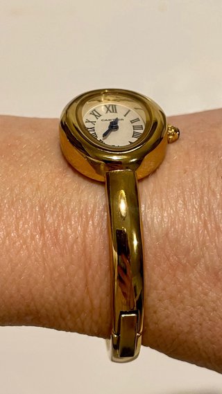 Reloj Cartier Baingnore Oro