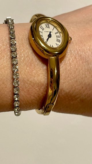 Reloj Cartier Baingnore Oro