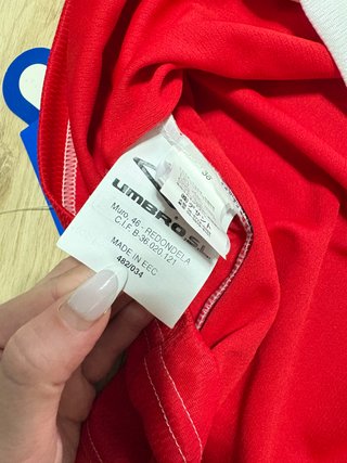 Camiseta Celta Umbro Roja y Blanca