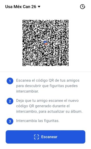 Cromos Mundial 2026 - Intercambio