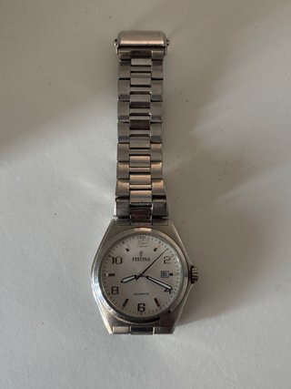 Reloj Festina F16374 Plata y Blanco