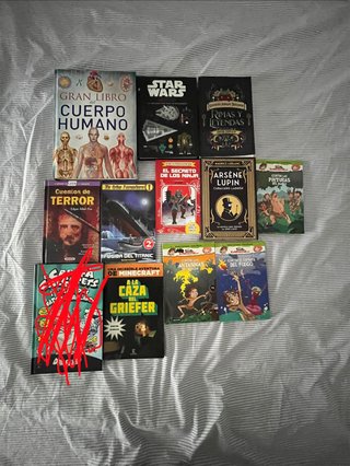 LOTE DE LIBROS JUVENILES Y CÓMICS - 5€/unidad