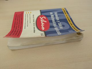 Fórmulas y tablas de Matemáticas. Universidad.