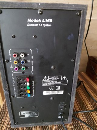 Sistema Home Cinema Airis 5.1 L168