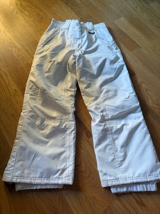 Pantalones de esquí blancos