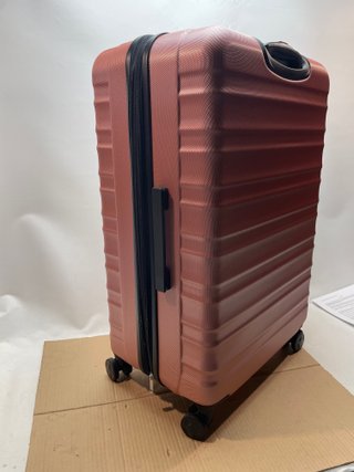 Maleta Amazon Basics Grande Oro Rosa