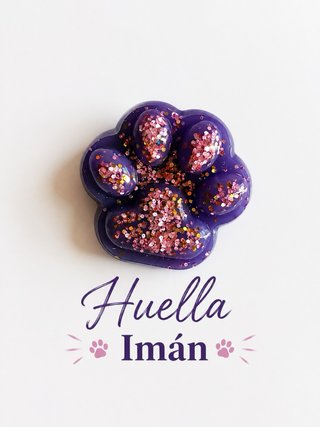 Huellas: Llaveros, Imanes o Pisapapeles