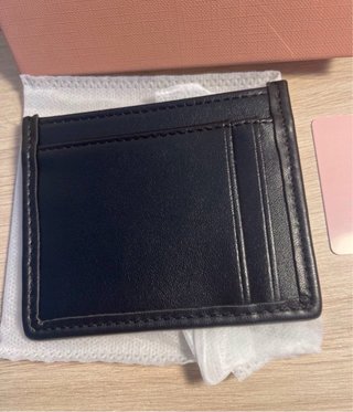 Portacartellini Miu Miu Nero
