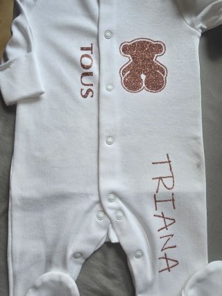 Body Bebé Personalizado  Blanco