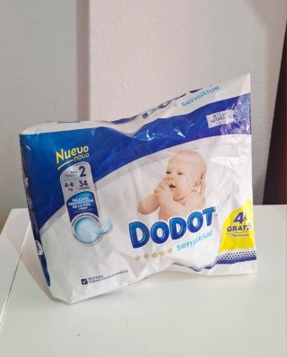 Pañales Dodot Sensitive Talla 2 (4-8 kg)