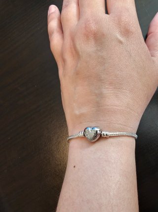 Pulsera Pandora Moments Corazón Plata