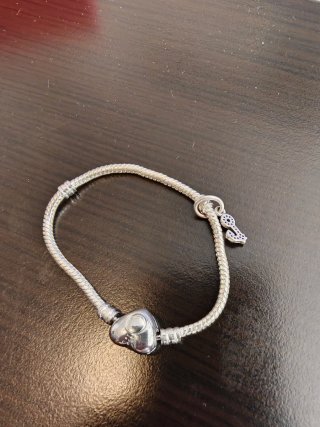 Pulsera Pandora Moments Corazón Plata