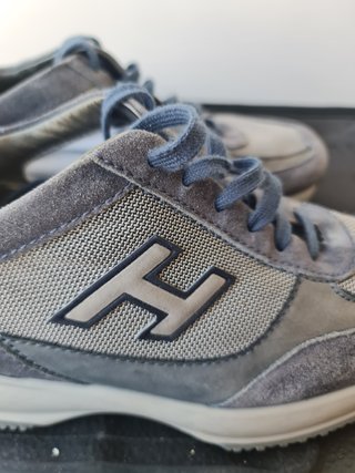 Zapatillas Hogan Talla 40 Azul/Gris