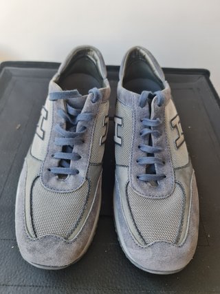 Zapatillas Hogan Talla 40 Azul/Gris