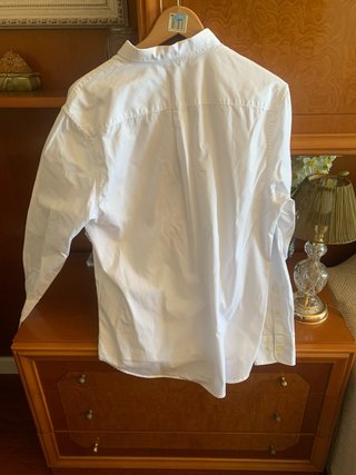 Camisa Blanca Algodón Orgánico T L