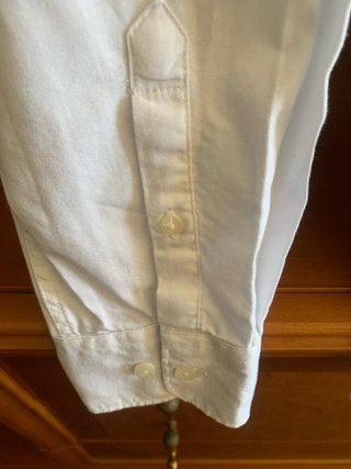 Camisa Blanca Algodón Orgánico T L