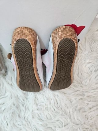 Sandalias Laura Vita Blancas y Rosas