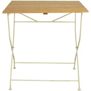 Mesa Jardín Plegable Madera Acacia 78cm