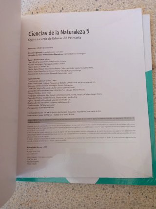 Ciencias de la naturaleza 5, Primaria, De otra ...