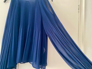 Blusa Zara gasa plisada talla S