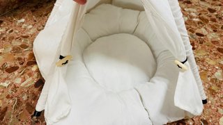 Casa tipi para mascotas con cojín