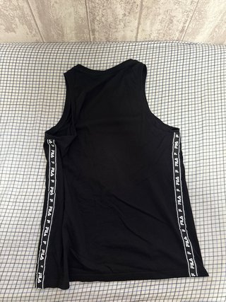 Camiseta Fila Negra sin Mangas