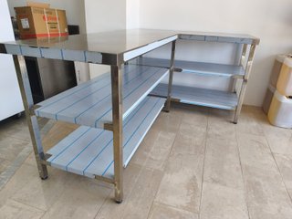 Mesa acero inoxidable