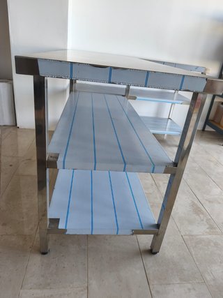 Mesa acero inoxidable