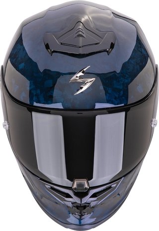 Casco Scorpion R1 Carbono Onyx Azul