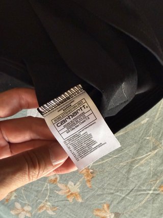 Camiseta Carhartt Talla M Negra. NUEVA