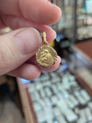 Medalla San Antonio de Padua Oro 18k