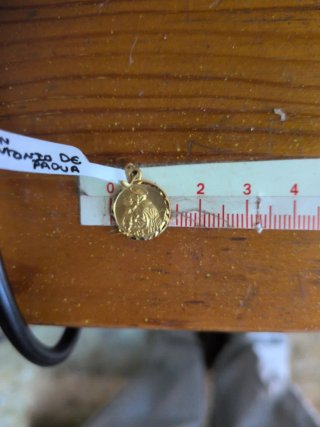 Medalla San Antonio de Padua Oro 18k