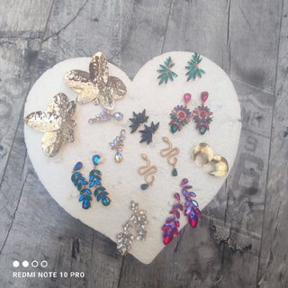 Lote de pendientes variados