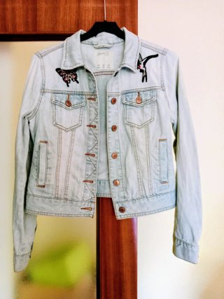Cazadora vaquera Denim & Co. mujer Talla 38