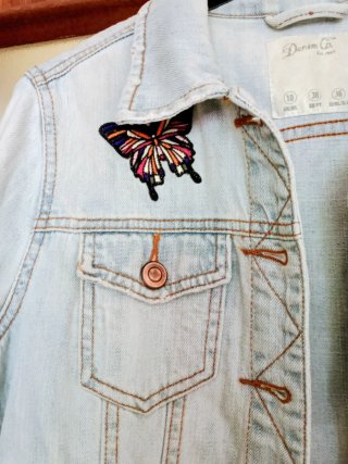 Cazadora vaquera Denim & Co. mujer Talla 38