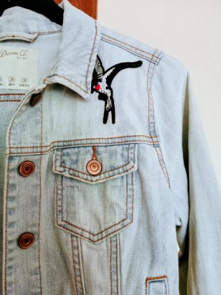 Cazadora vaquera Denim & Co. mujer Talla 38