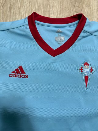 Camiseta Celta Adidas Azul/Roja Talla M