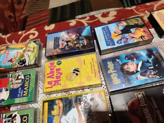 Lote Cintas VHS Películas Infantiles