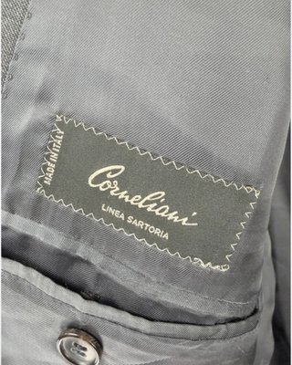 Corneliani Blazer Lana Super 120's Grigio XXL