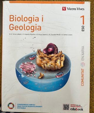 Libro Biologia i Geologia 1 ESO Vicens Vives