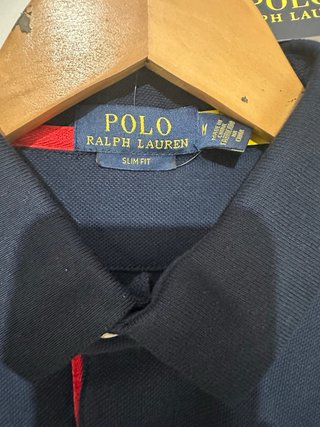 Polo Ralph Lauren Talla M Azul y Rojo