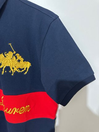 Polo Ralph Lauren Talla M Azul y Rojo